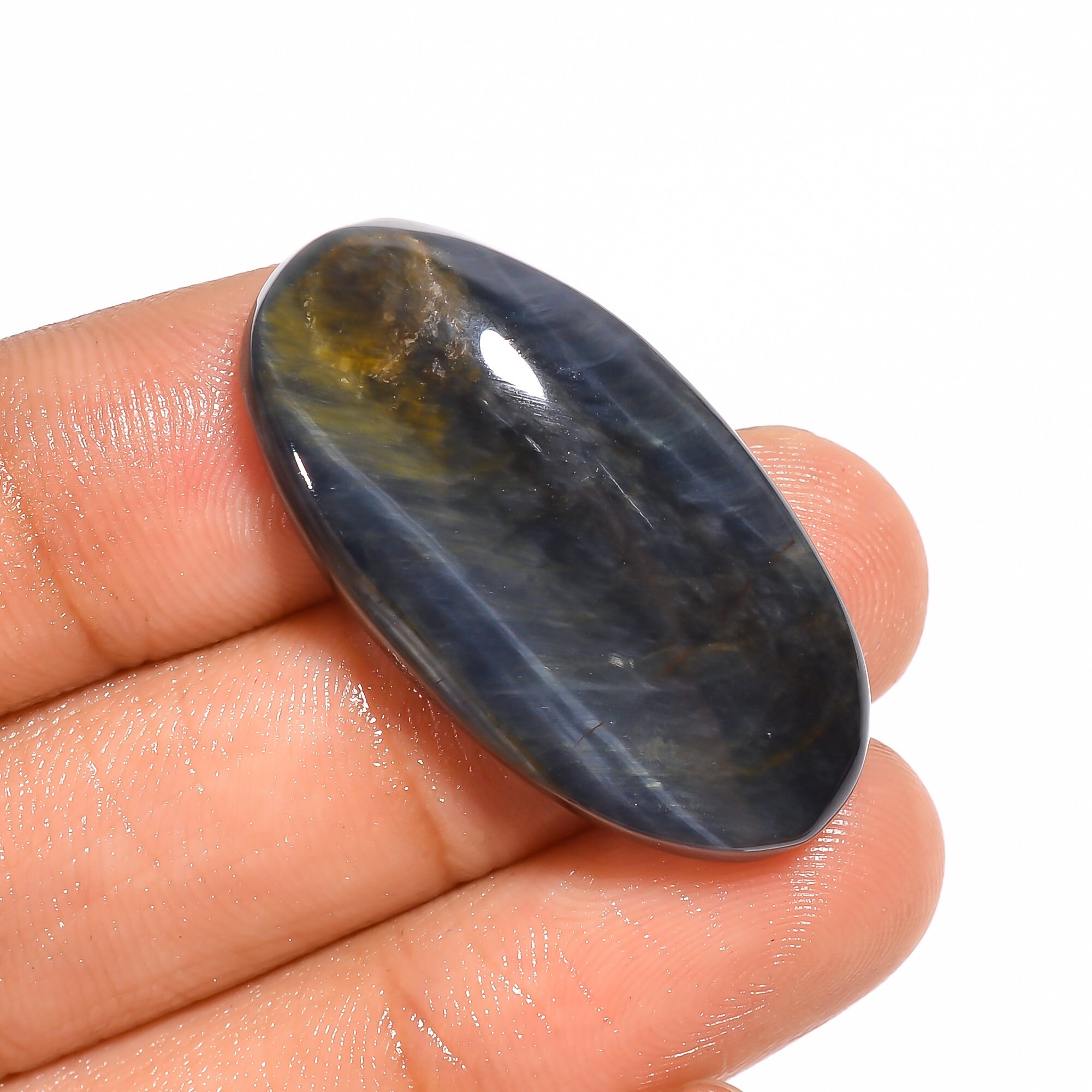 Attractive Top Grade Quality 100% Natural Blue Tiger Eye Oval - Etsy