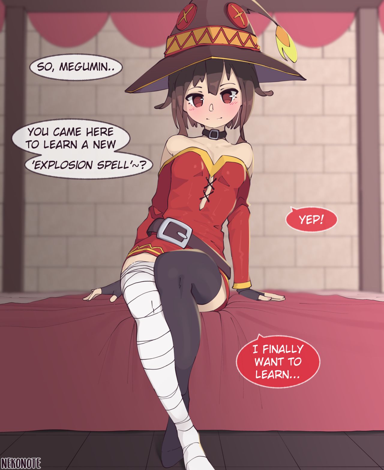 Megumin Part 1-5 - Page 1 - HentaiEra