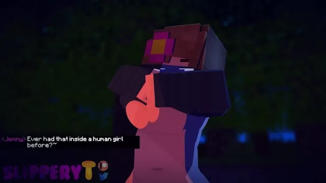 Jenny x Creeper (Minecraft 18+ Sex) (Original) SlipperyT - Shooshtime