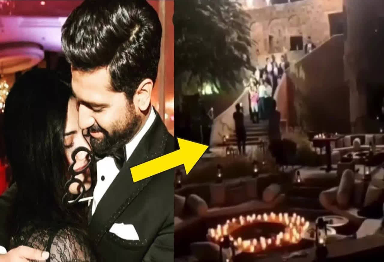 Leaked video from Vicky Kaushal-Katrina Kaif's wedding venue in ...