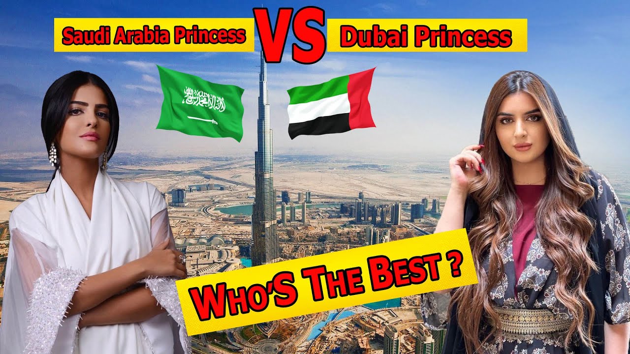 Dubai Princess Sheikha Mahra VS Saudi Arabia Princess Ameera al ...