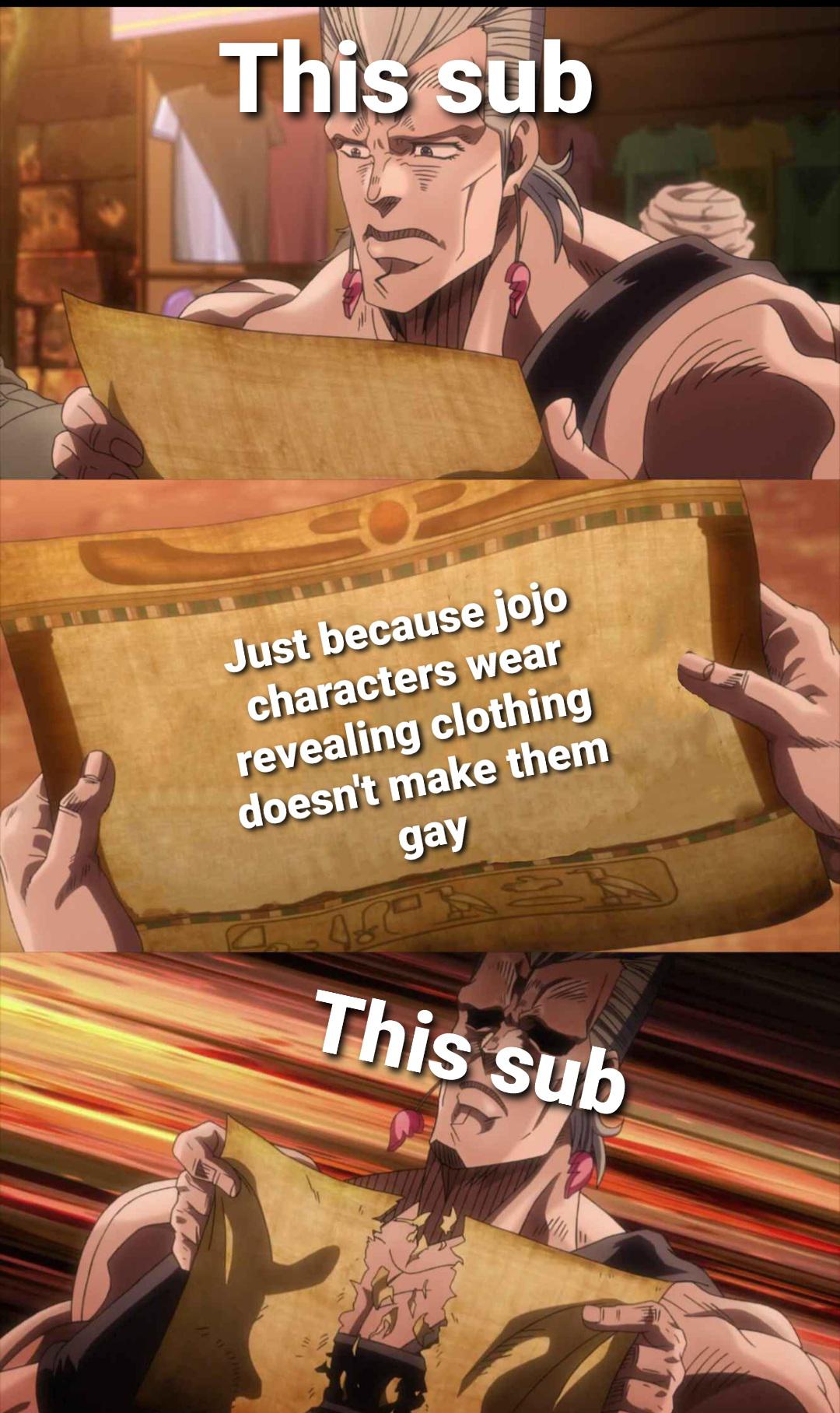 Unless you are tizano and squalo : r/ShitPostCrusaders