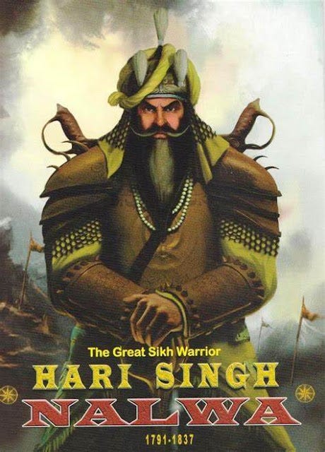 7 feet in height Hari Singh Nalwa, a Sikh warrior, is ranked first ...