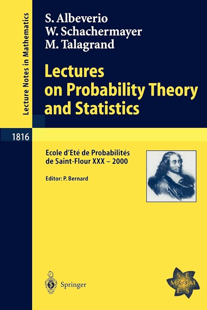 Amazon.com: Lectures on Probability Theory and Statistics: Ecole d ...