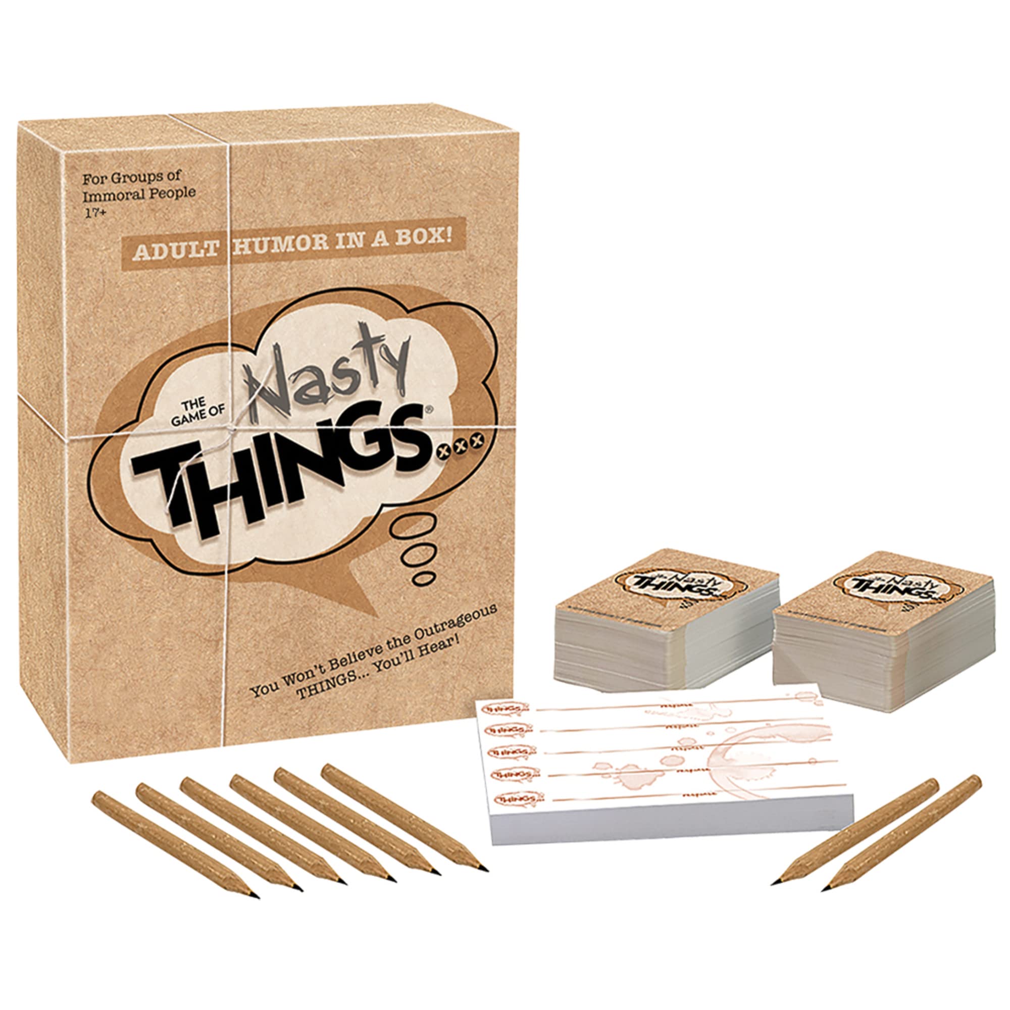Amazon.com: Nasty THINGS... — Adult Party Game — You Won't Believe ...