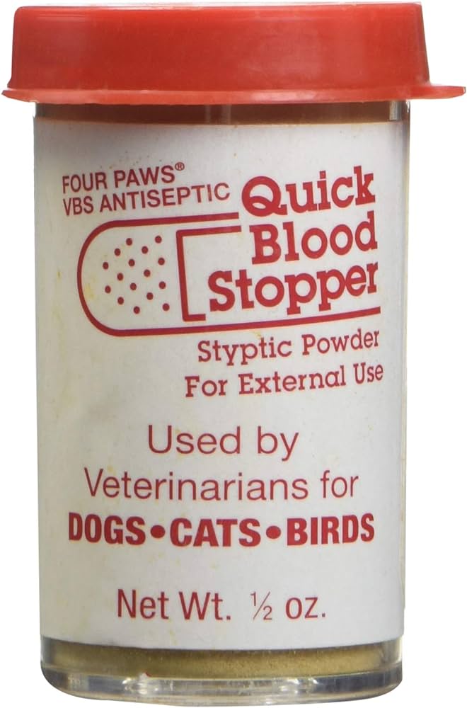 Amazon.com: Four Paws Quick Blood Stopper Powder, 0.5 Ounce ...