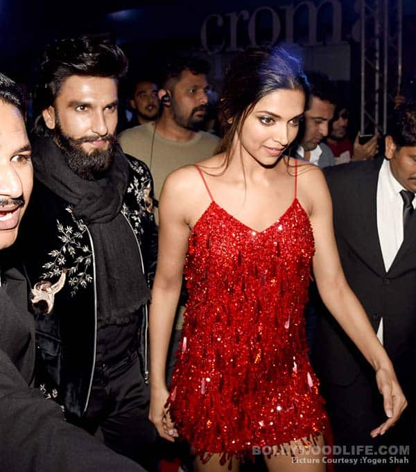 All eyes were on Deepika Padukone and Ranveer Singh as they made a ...