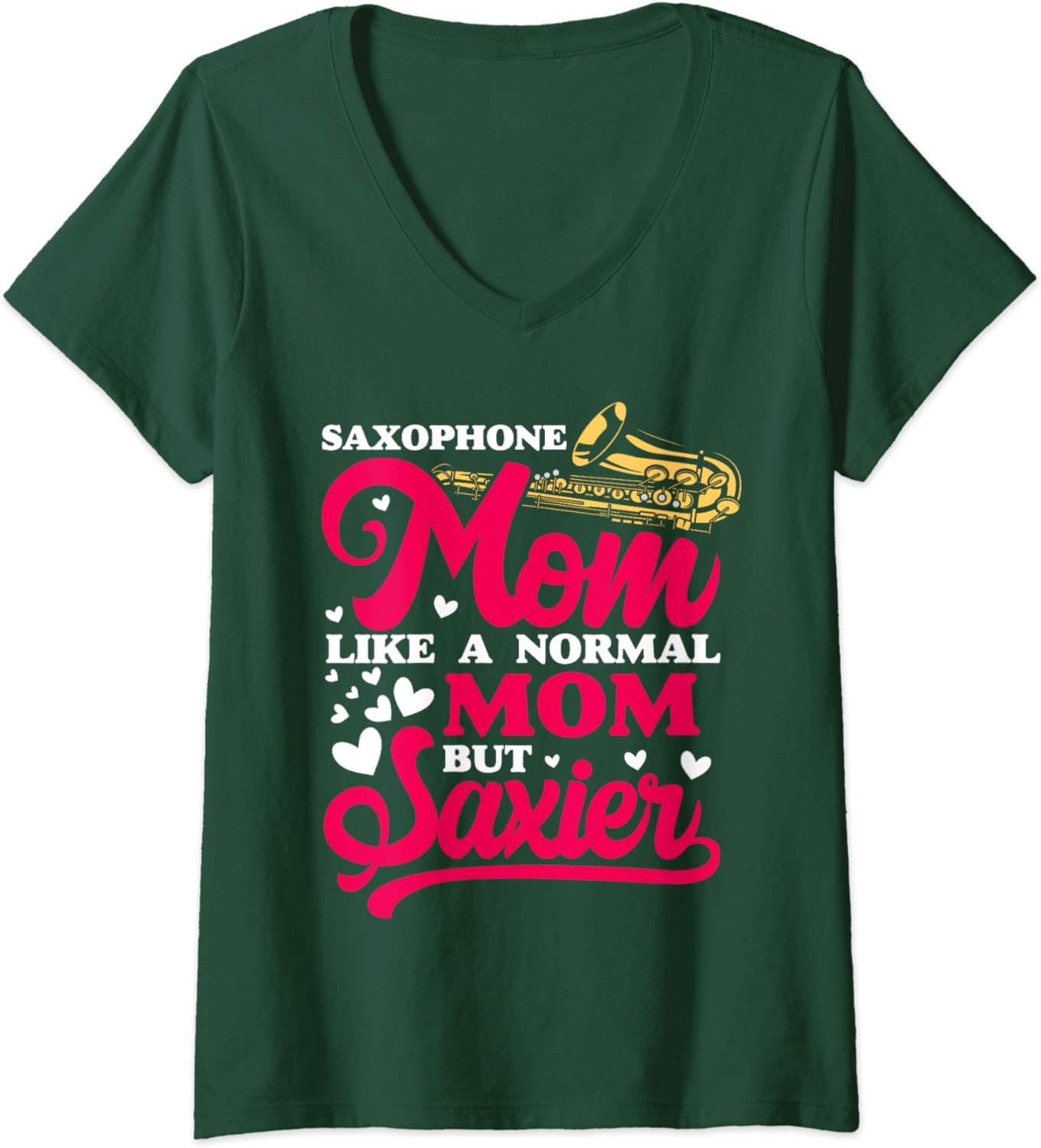 Amazon.com: Saxophone Mom Sax Player Saxophonist Mother Mother's ...