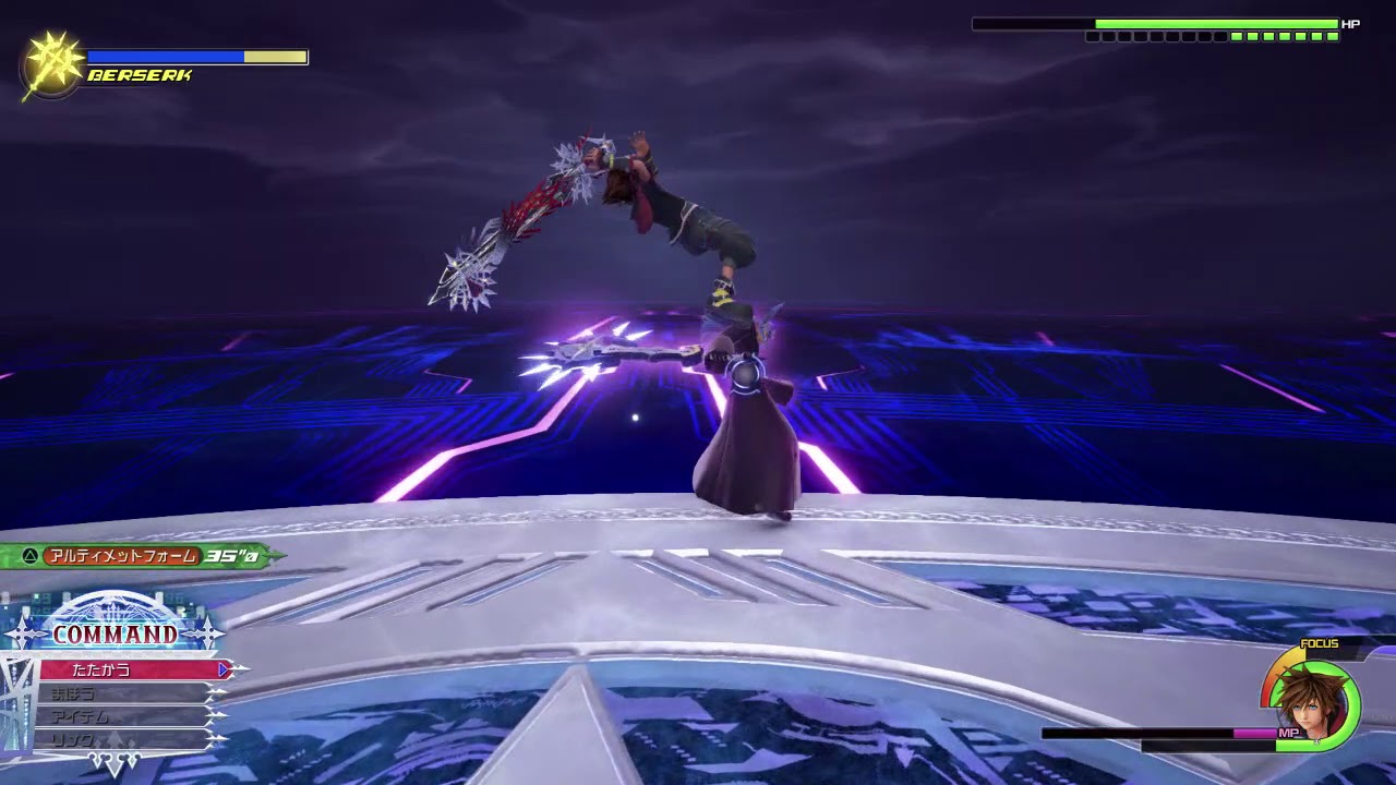 Kingdom Hearts 3: ReMind】- vs Boss Saix GAMEPLAY (Japanese)【KH3 ...