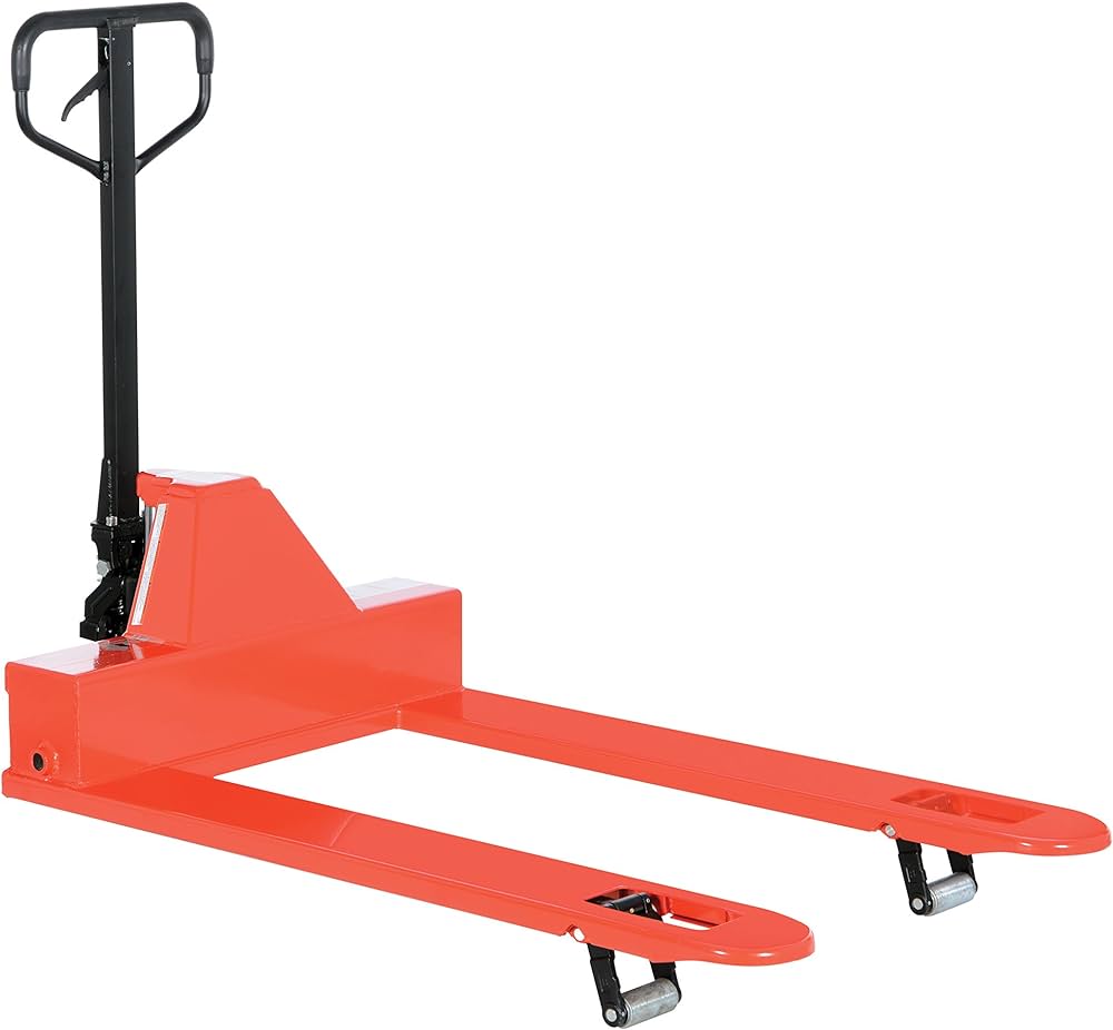 Vestil PM4-3348-LP Low Profile Pallet Truck, 4000 lbs Capacity, 48 ...