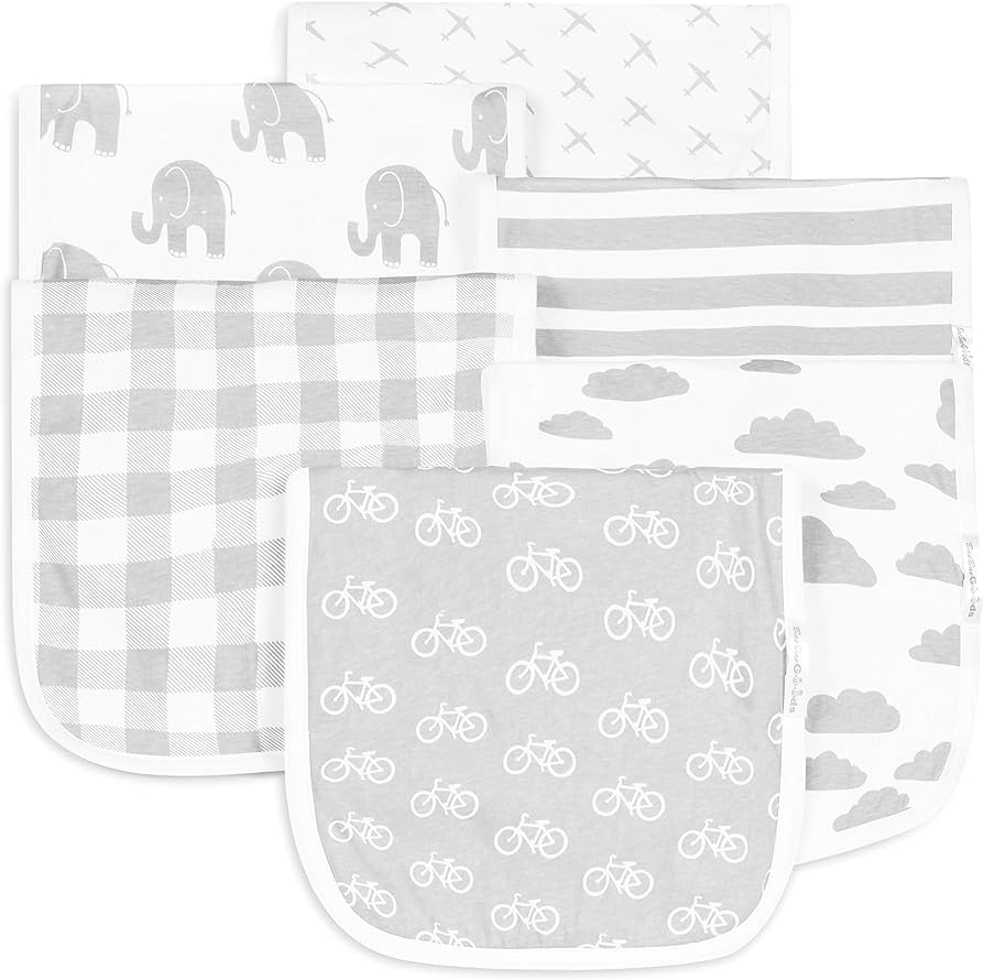 Amazon.com: BaeBae Goods Burp Cloths for Baby Boy & Girl - Ultra ...