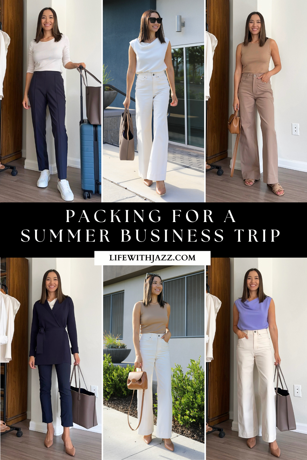 Packing for a Summer Business Trip: Tips + 8 Outfit ideas - LIFE ...