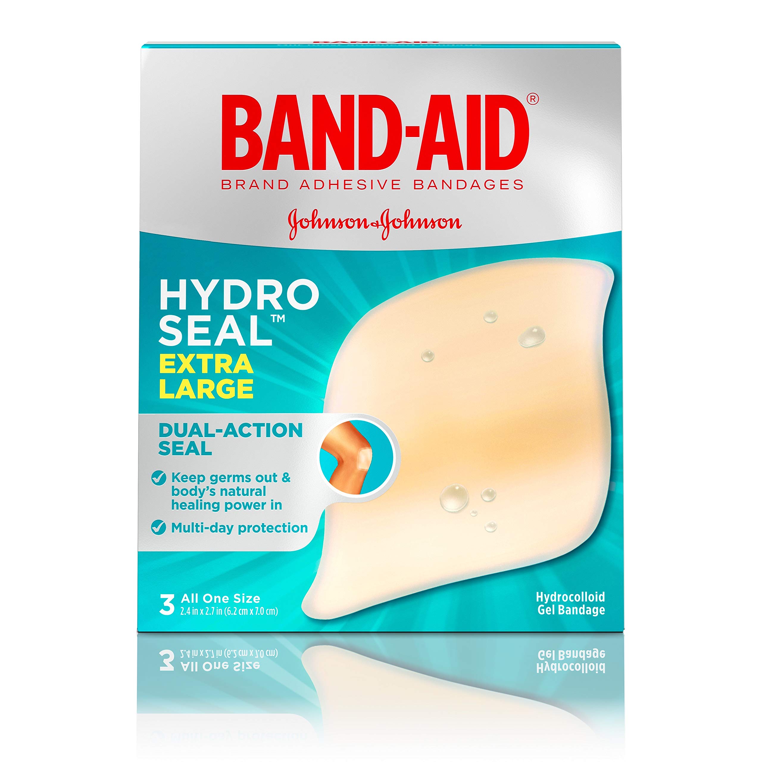 Amazon.com: Band-Aid Brand Hydro Seal Adhesive Hydrocolloid Gel ...