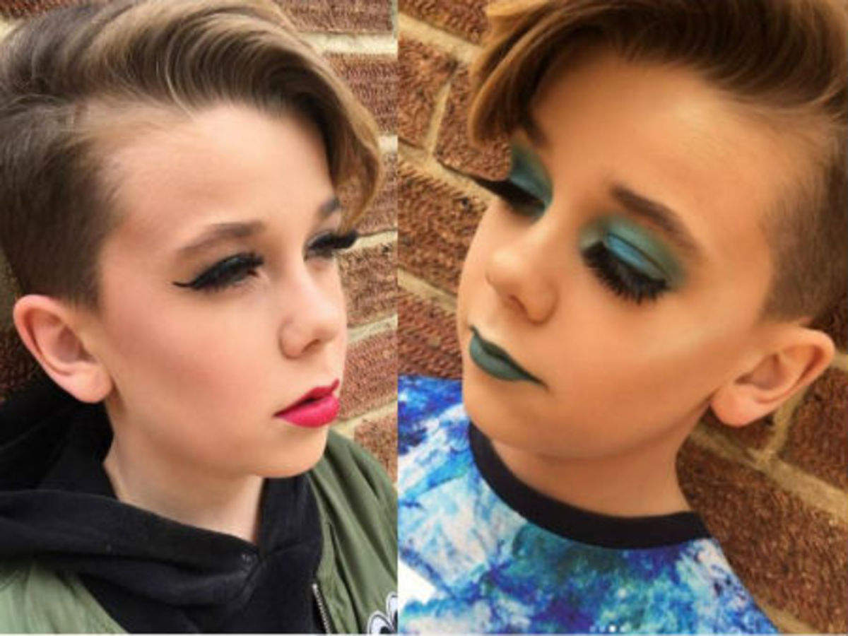 This 10-year-old boy is a make-up genius! | Videos - Times of ...