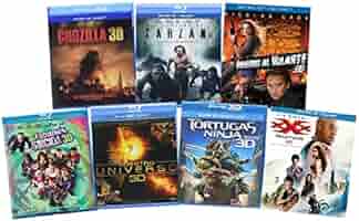 Ultimate Blu ray 3D Collection: Godzilla/ Tarzan/ Drive ... - Amazon.com