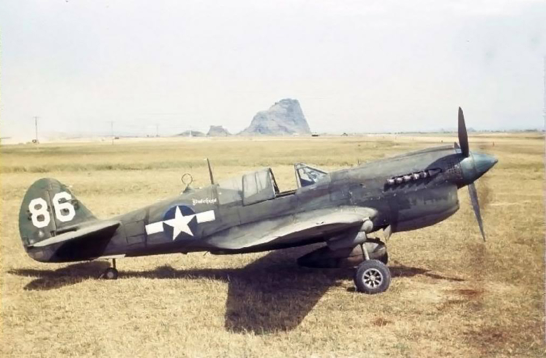 Asisbiz USAAF 43 xxxx3 Curtiss P-40N Warhawk 23FG74FS White 86 ...