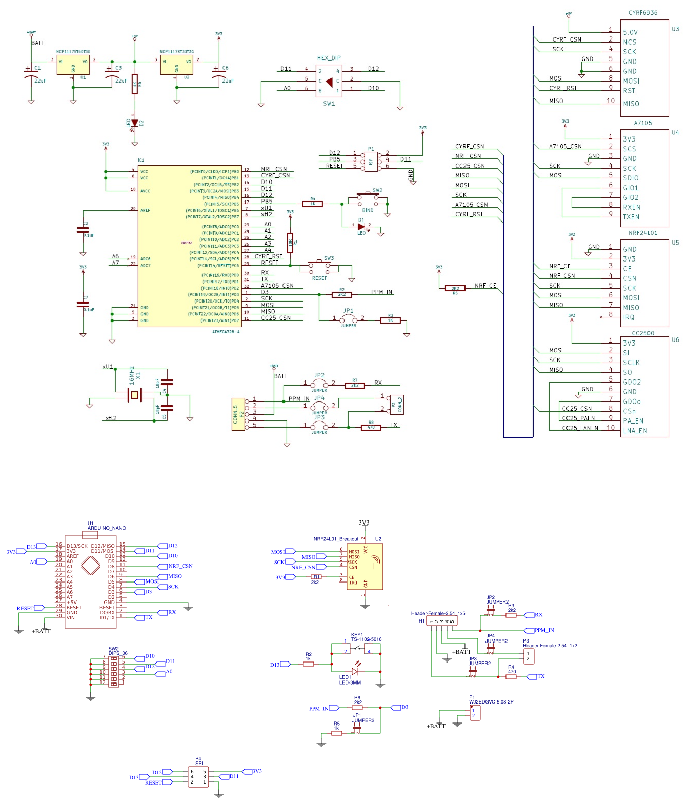 DIY-Multiprotocol-TX-Module_NRF24L - EasyEDA open source ...