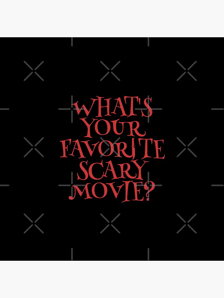 Red What's Your Favorite Scary Movie? Cindy!