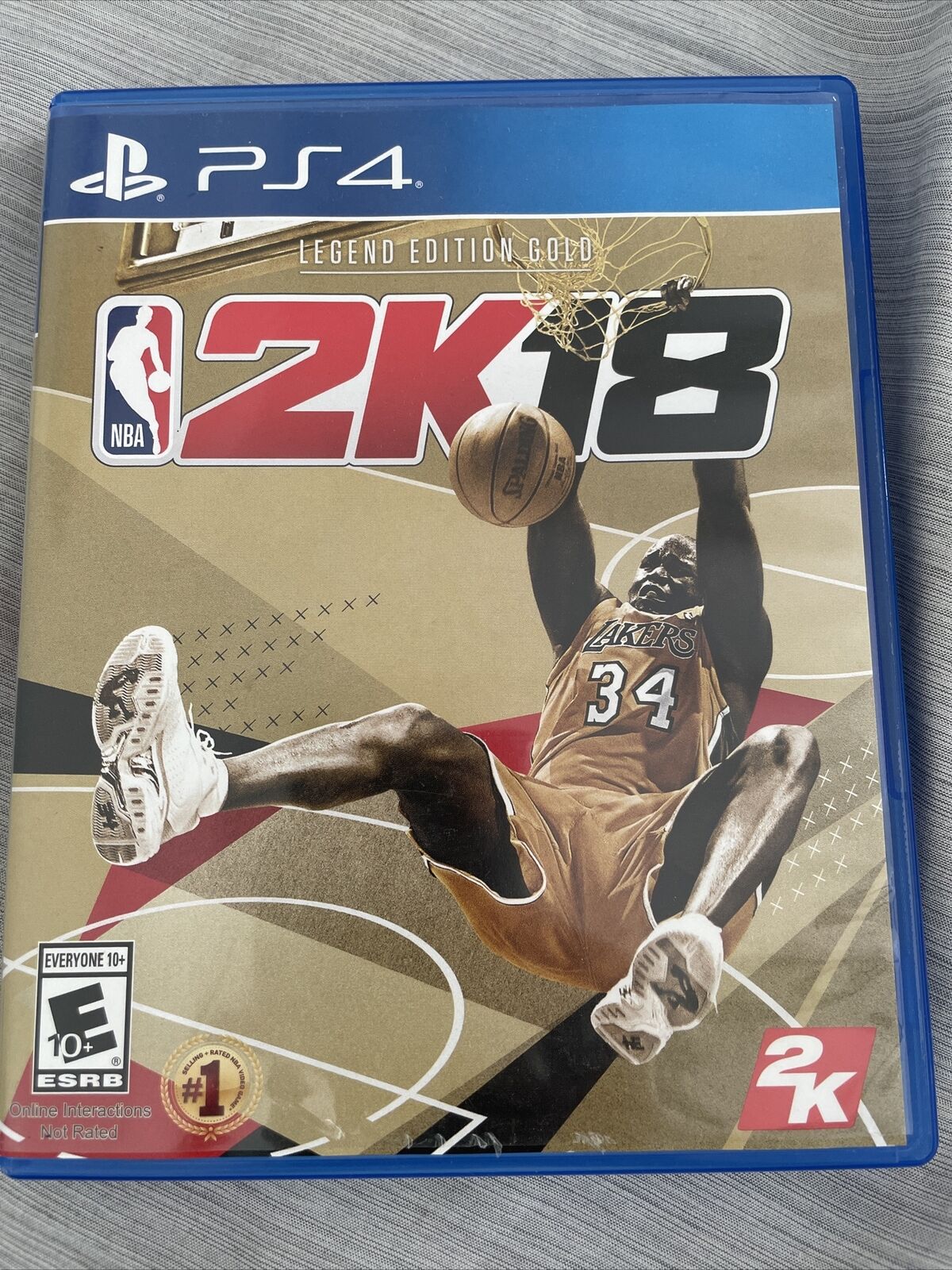 NBA 2K18 Legend Edition Gold Sony PlayStation 4 PS4 Game Complete ...