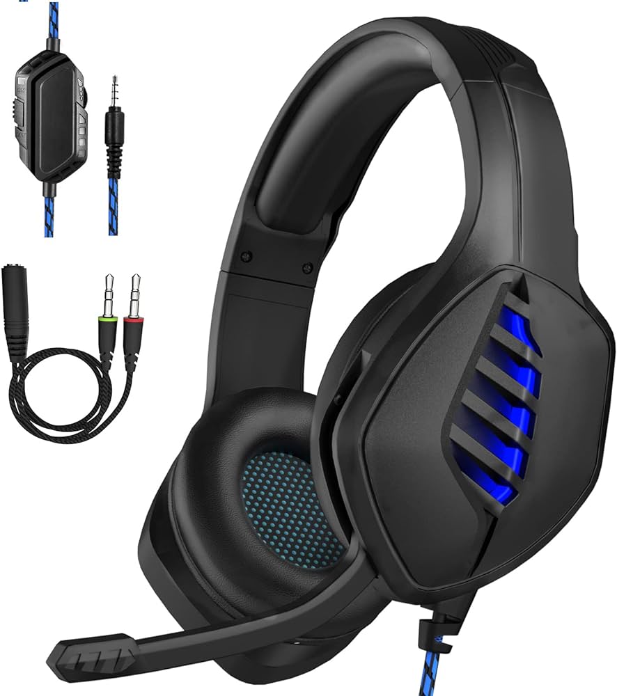 Amazon.com: targeal Gaming Headset with Microphone - for PC, PS4 ...