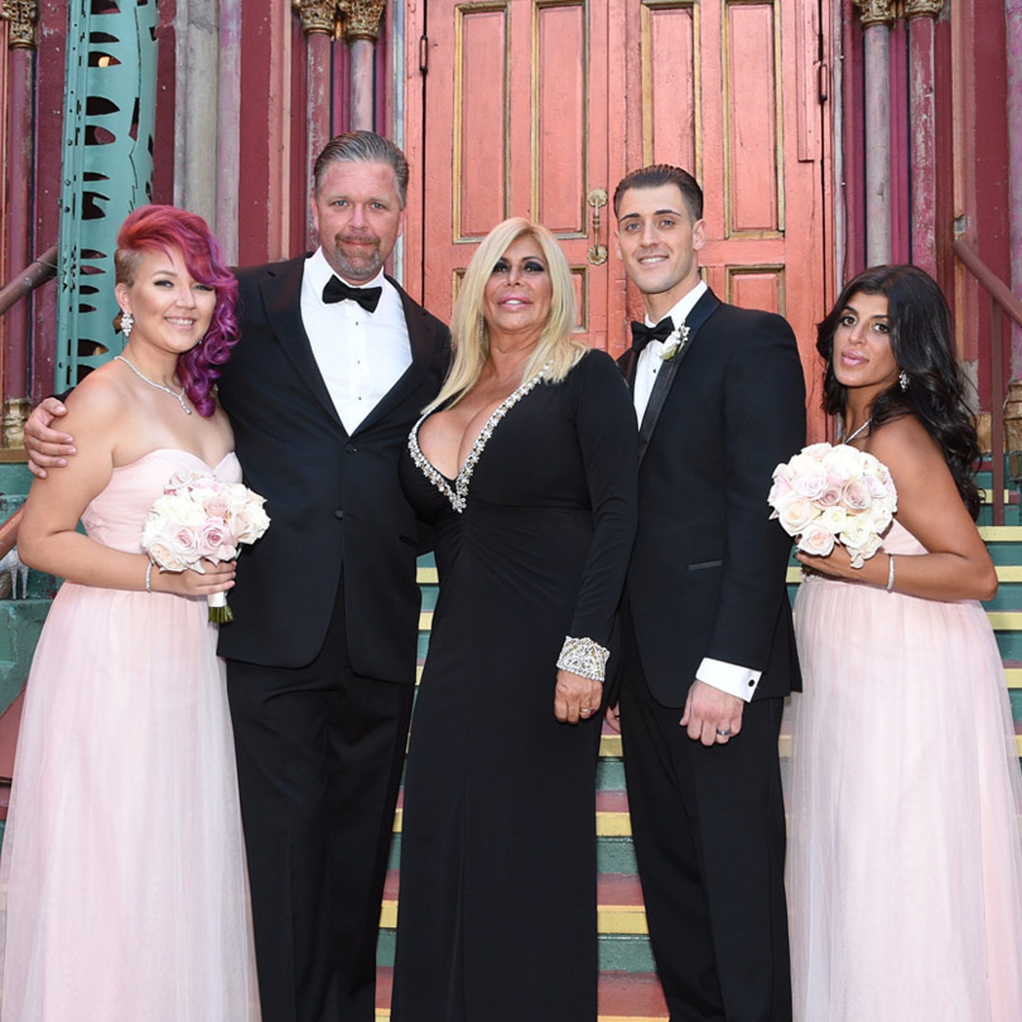 Big Ang's Boobs Nearly Pop Out of Her Dress Before Her Son's ...