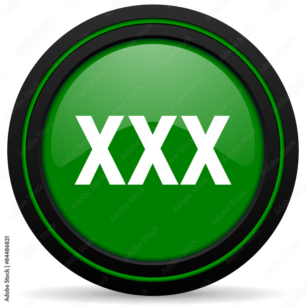 xxx green icon porn sign Stock Illustration | Adobe Stock