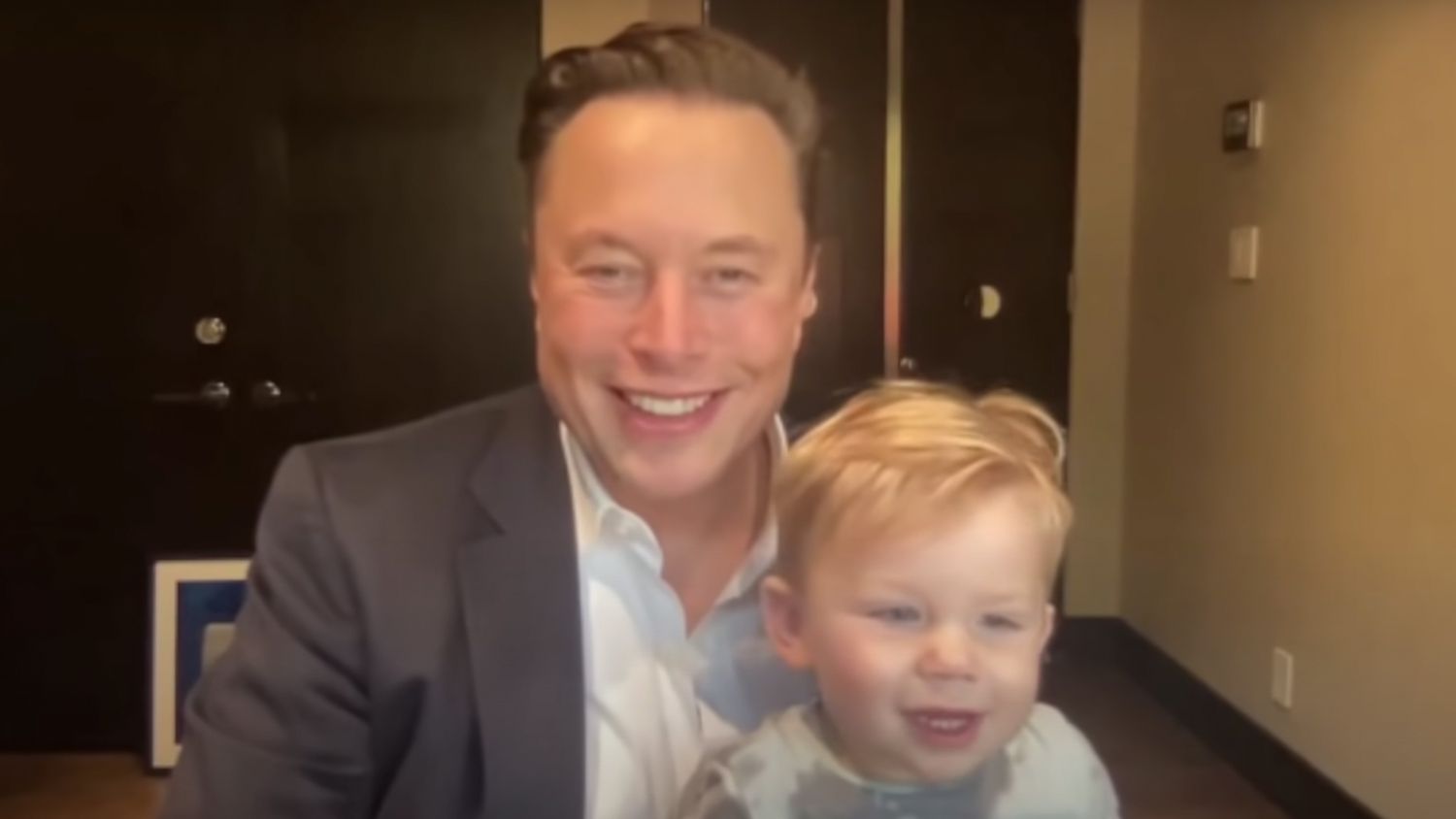 Elon Musk's Son Steals the Spotlight During SpaceX Presentation