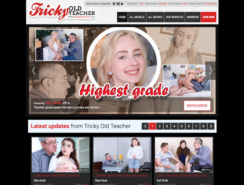 Tricky Old Teacher Review - The Lord of Porn Reviews