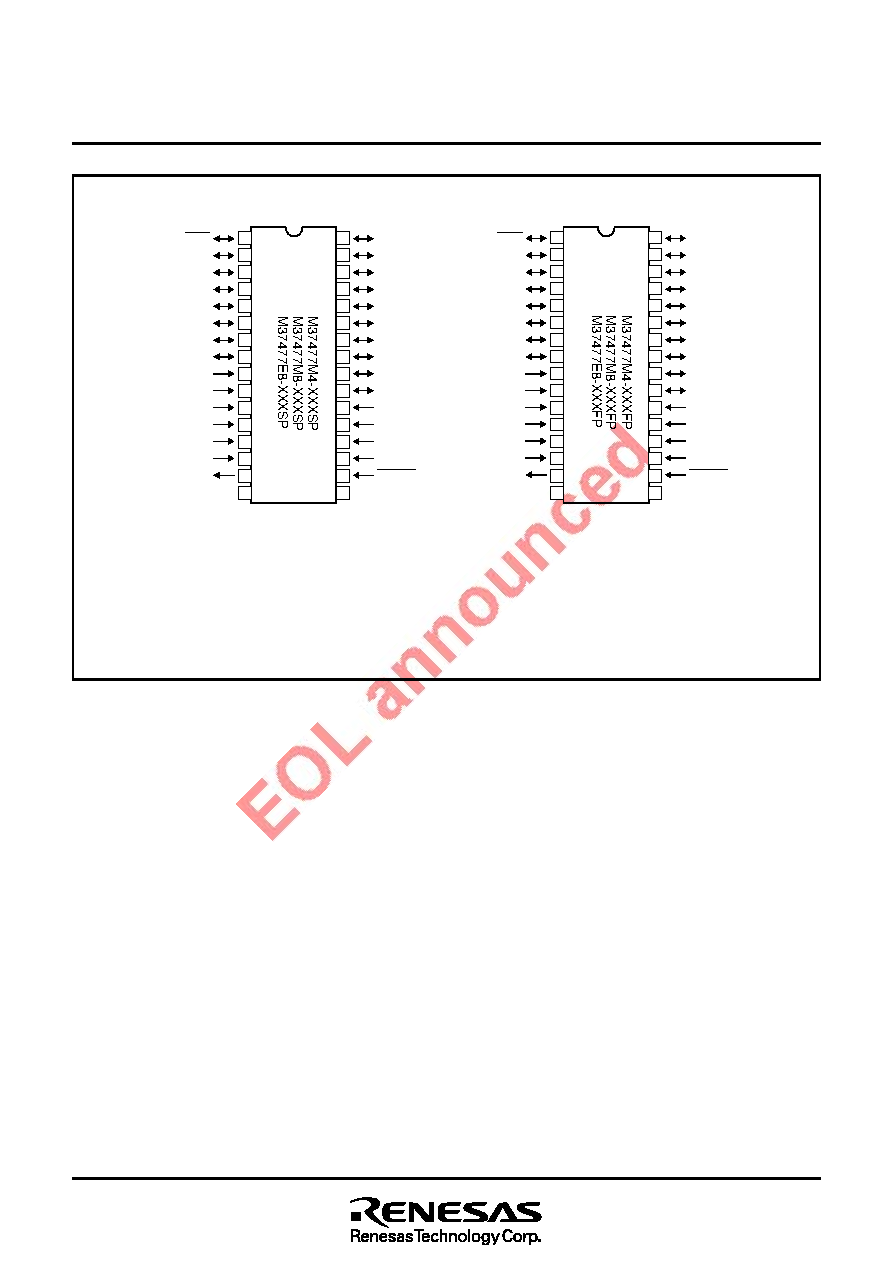 7477 datasheet(3/48 Pages) RENESAS | SINGLE-CHIP 8-BIT CMOS ...