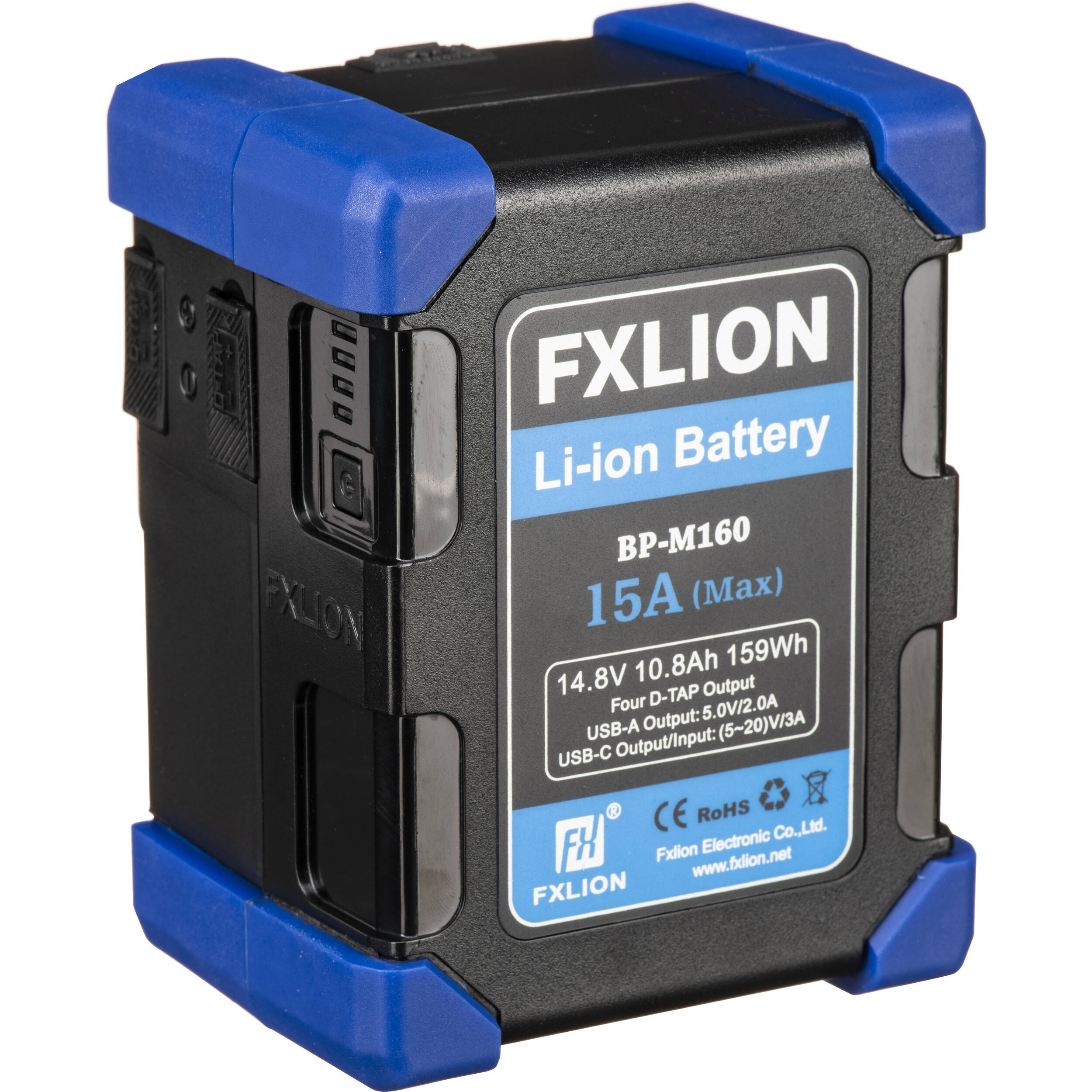 Fxlion High-Power Square 160Wh 14.8V V-Mount Battery BP-M160 B&H