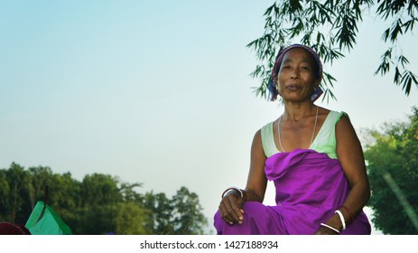 Rabha Tribal Women Athiabari Village Goalpara Stock Photo ...