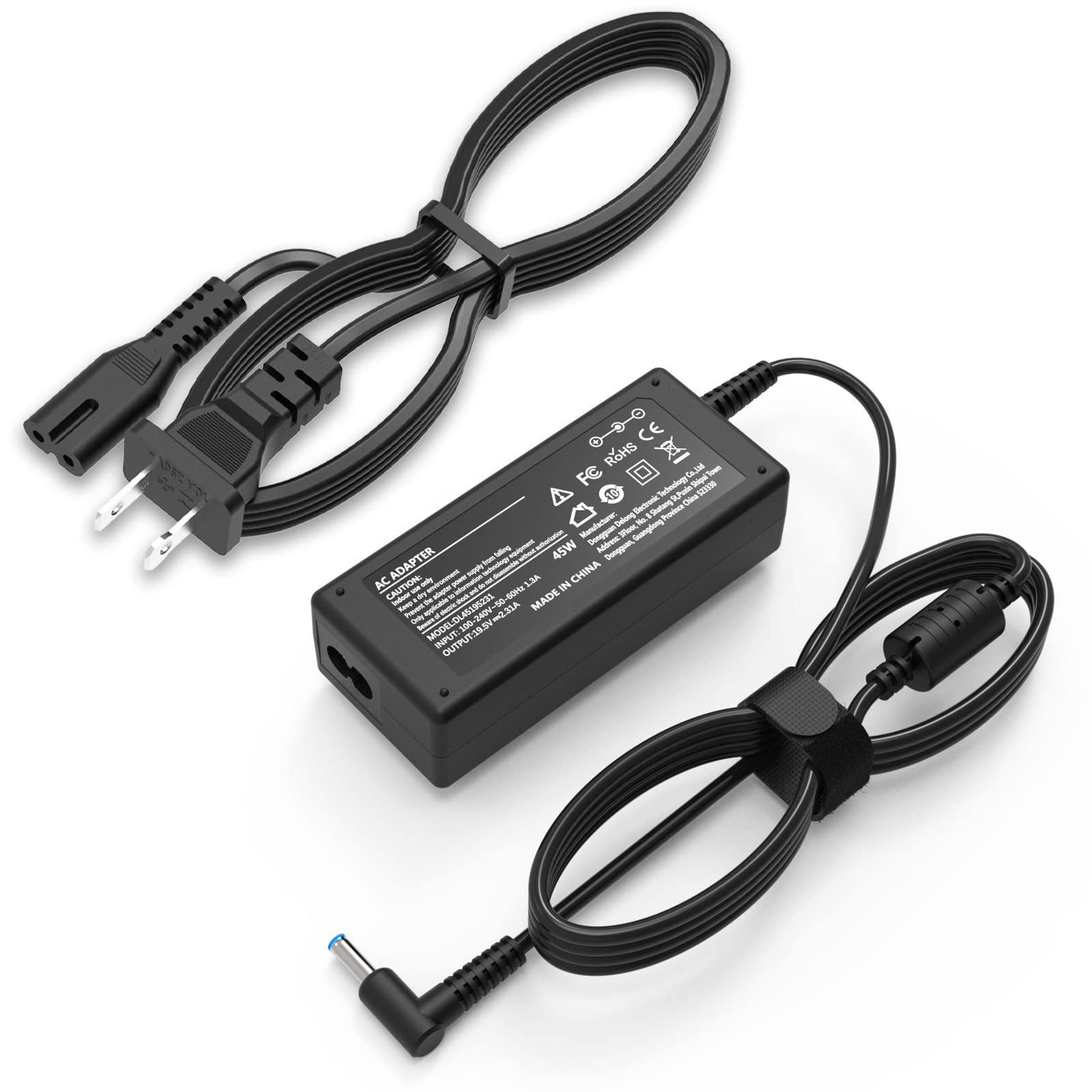 Amazon.com: 45W 19.5V 2.31A Replacement Laptop Charger for HP ...