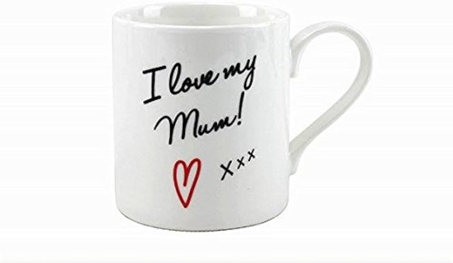 Amazon.com: Lesser & Pavey I Love My Mum! XXX fine China Mug ...