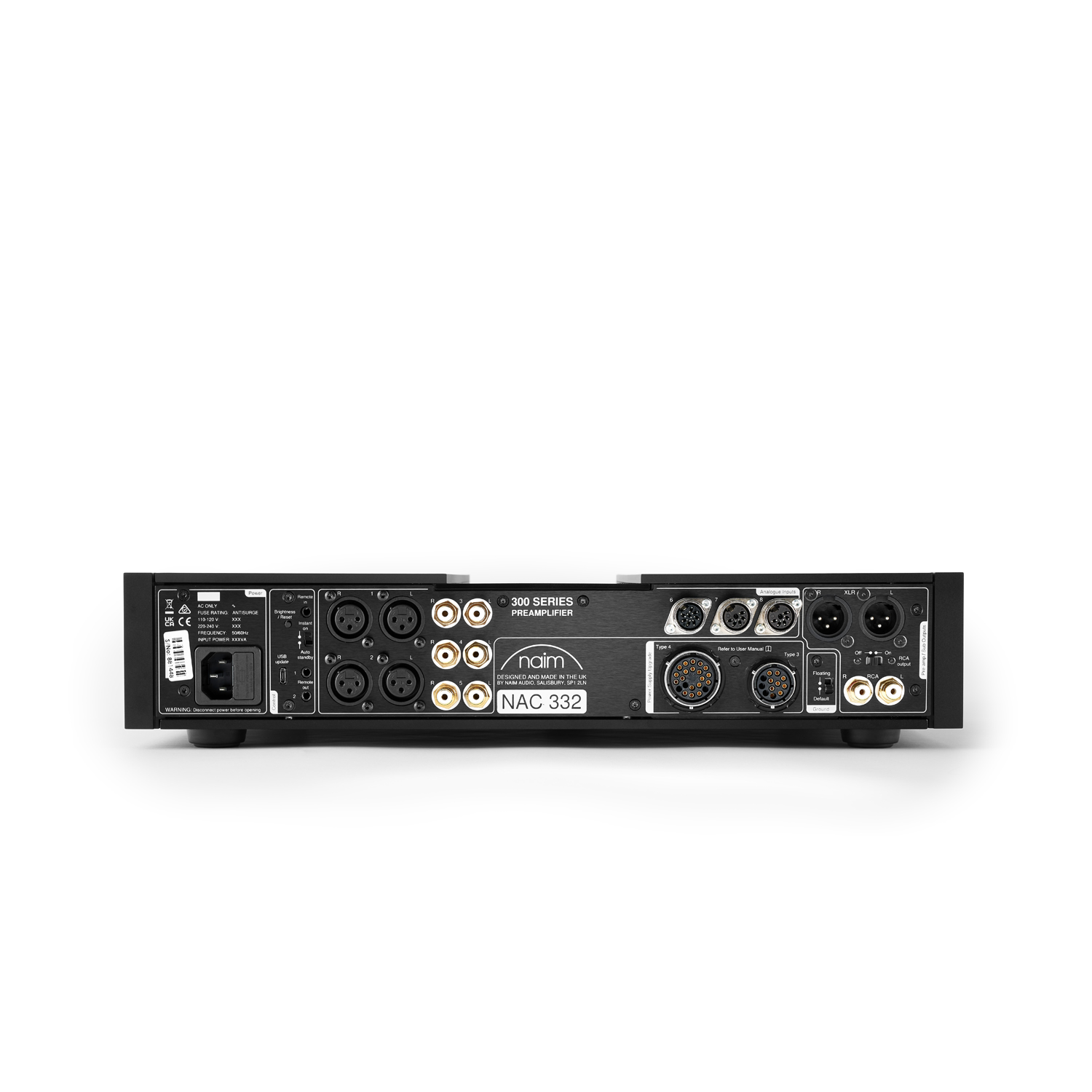 New Naim NAC 332 Preamplifier