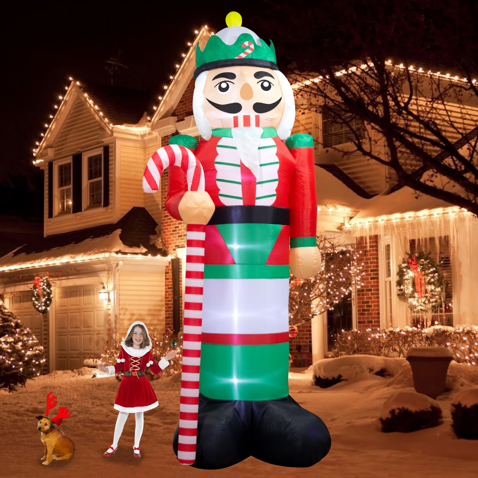Amazon.com: 14FT Height Giant Christmas Inflatables Decorations ...