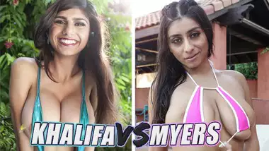 Bangbros Battle Of The Goats: Mia Khalifa Vs Violet Myers wild ...