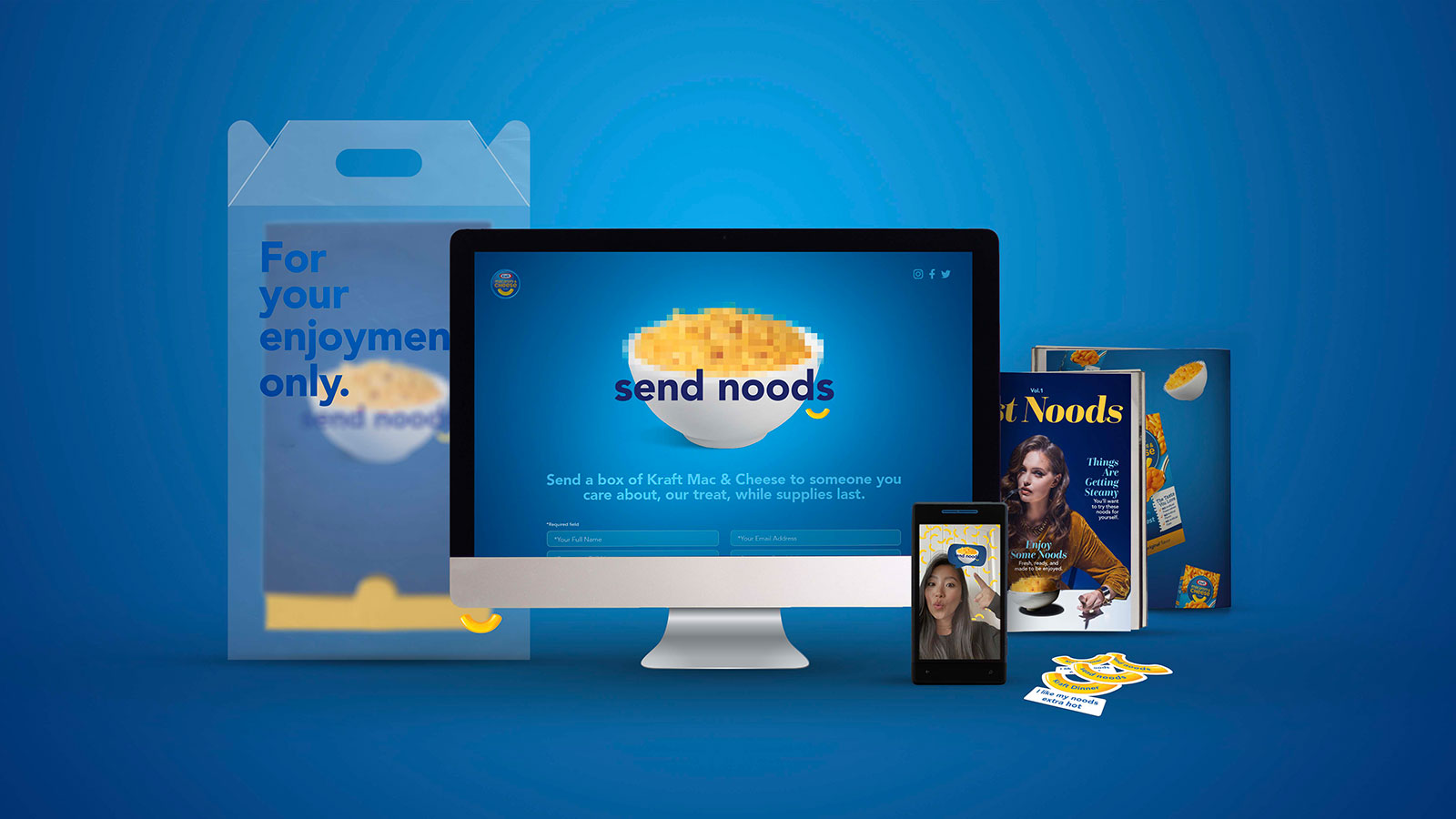 Kraft Mac & Cheese Wants You to 'Send Noods' to Friends and Family ...