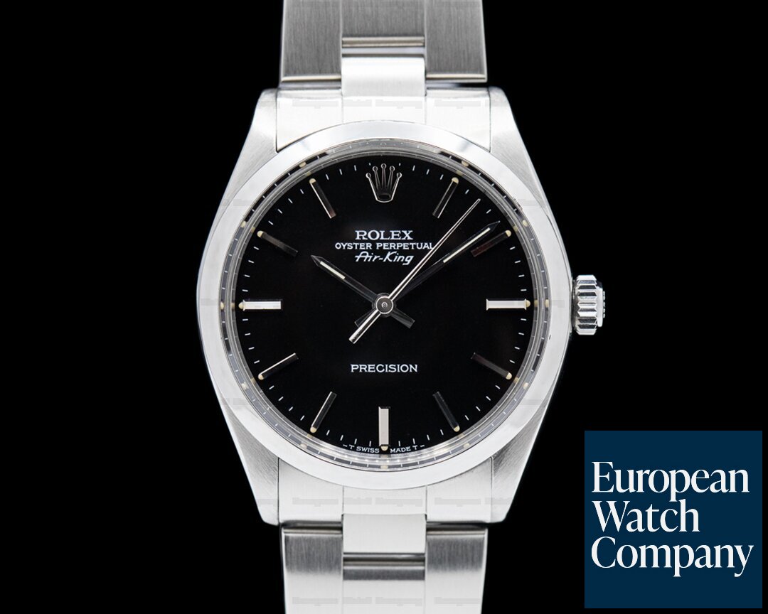 Rolex 5500 Air King Precision 1987 SS very sharp (44424 ...