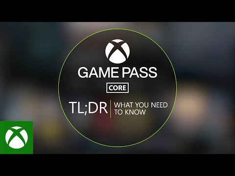 Introducing Xbox Game Pass Core - YouTube