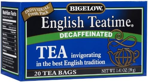 Amazon.com : Bigelow Tea - 20 Count (Pack of 3) English Teatime ...