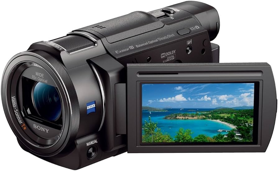 Amazon.com : Sony 4K HD Video Recording FDRAX33 Handycam Camcorder ...