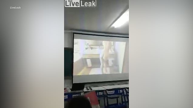 Watch: Teacher accidentally plays porn in class | Metro Video