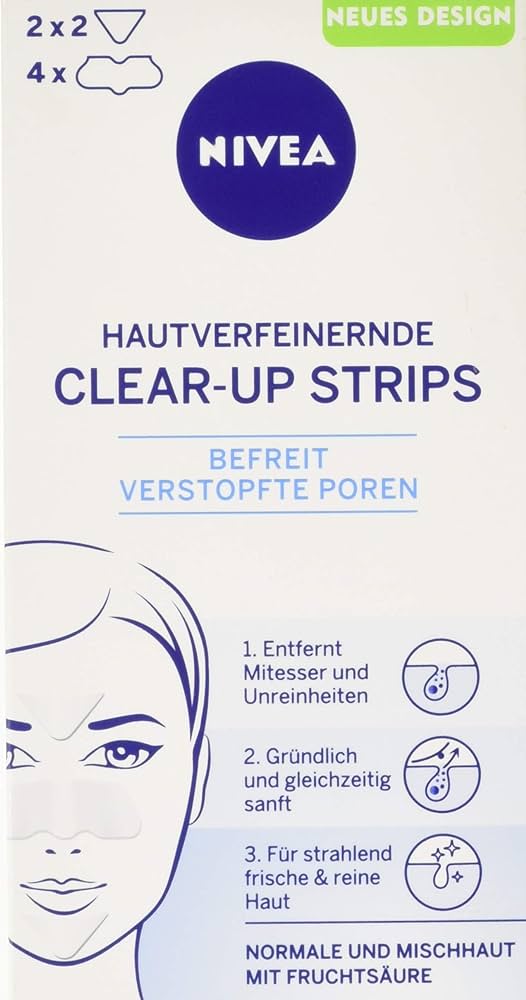 Amazon.com: Nivea, Nivea Visage Hautverfeinerndes Clear Up Strips ...