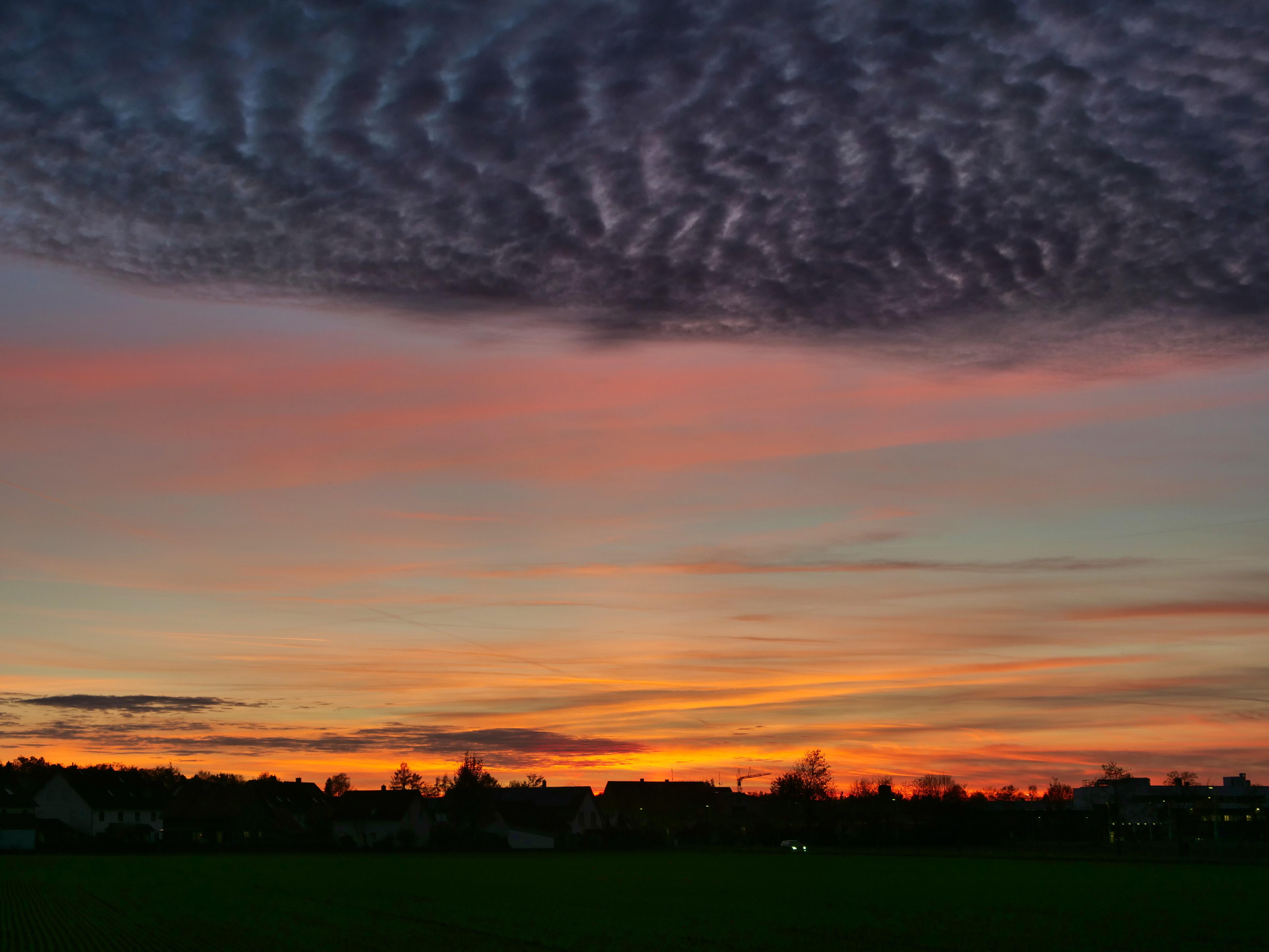 Sunset in Eastern Bavaria: Does this qualify for SkyPorn? (OC) : r ...