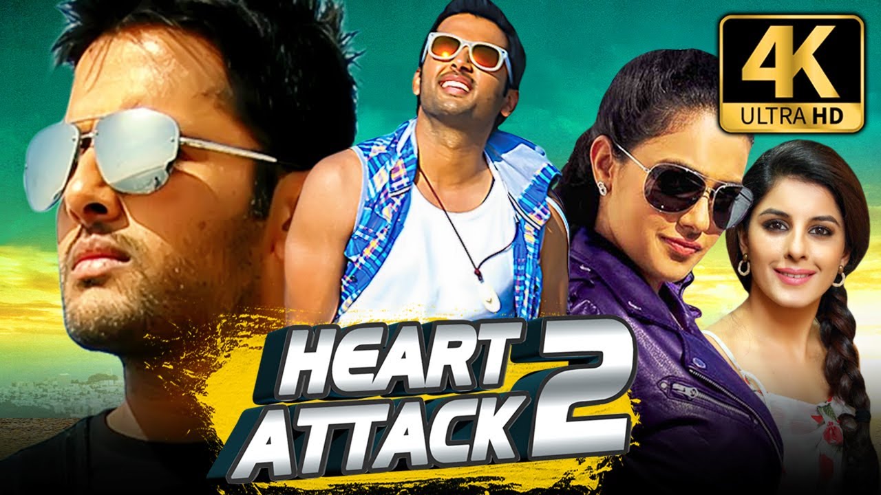 Heart Attack 2 (4K ULTRA HD) Romantic Hindi Dubbed Movie | Nithiin ...