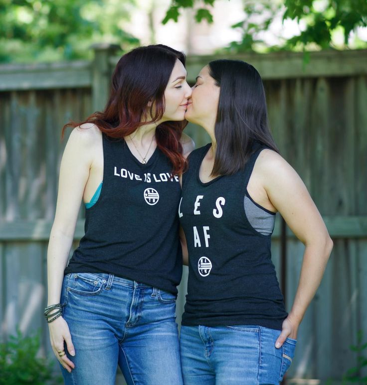 Lesbian Couple - LES AF | Lesbian couple, Lesbian, Women