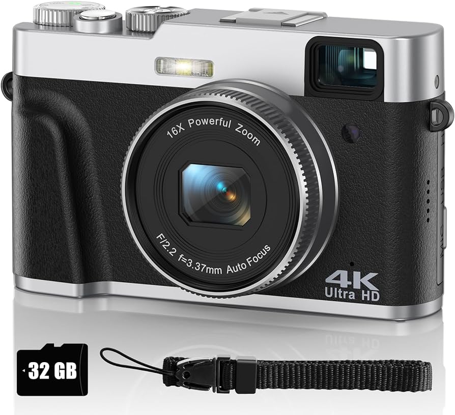 Amazon.com : VAHOIALD 4K Digital Camera for Photography, Autofocus ...