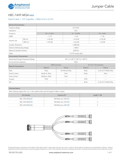 HBC-14HF-MQ4-xxx - Amphenol Antenna Solutions - PDF Catalogs ...