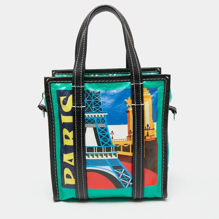 Balenciaga Multicolor Leather Paris Bazar Tote Balenciaga | TLC