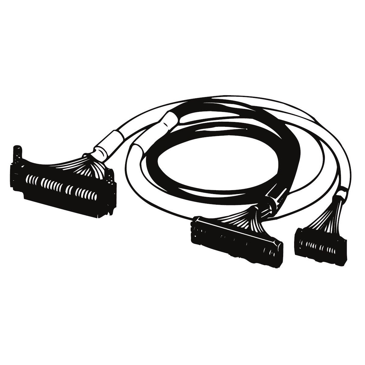 Programmable Controllers I/O connection cable, unshielded, FCN56 ...